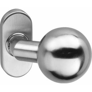 👉 Voordeurknop RVS geborsteld Intersteel brandvertragend 8714186053553