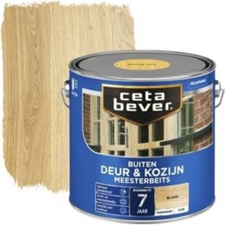 👉 Meester beits glans transparant Cetabever Meesterbeits Deur en Kozijn - Blank 2,5 liter 8711113127851