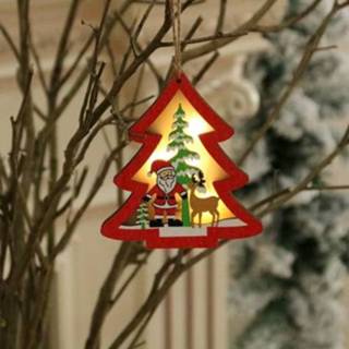 👉 Kerstversiering active 2 STKS Kerstboom Lichtgevende hanger (kerstboom)