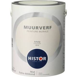 👉 Muurverf mat Histor Perfect Finish - Schelp 5 liter