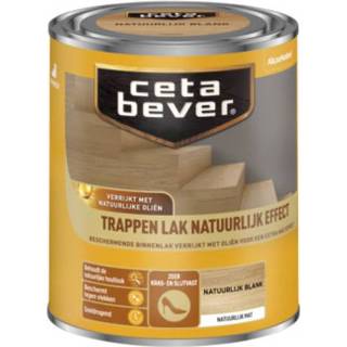 👉 Trap lak Cetabever Trappen Natuurlijk Effect Mat - Blank 0,75 liter