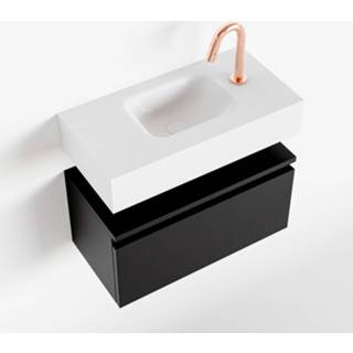 👉 Toiletmeubel talc andor MONDIAZ 60cm urban. LEX wastafel midden 1 kraangat 6017319445419