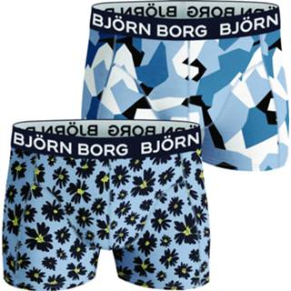 👉 Jongens boxershort blauw Bjorn Borg 2-Pack - Fourflower 7321465280275