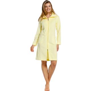 👉 Badjas geel katoen XL vrouwen Pastunette badstof / Yellow 8719833240805