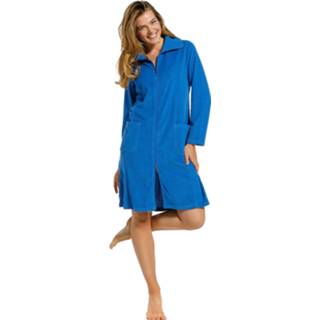 👉 Badjas blauw katoen XL vrouwen Pastunette badstof / Light blue 8719833240850