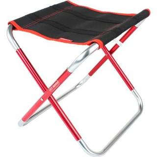 👉 Kruk rood aluminium 30 active CLS Grote 7075 Opklapbare Voor Buiten Draagbare BBQ Vissen Opvouwbare Stoel, Maat: 30x25x31cm (Rood)