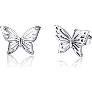 👉 Vlinderoorbel zilveren active S925 Sterling vlinder oorbellen