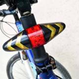 👉 Afstandsbediening zwart active Fietsstuurverlichting Draadloze Mountainbike Achterlichten Rijlichten Knipperlichten (zwart)