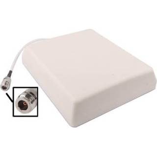 👉 Antenne active vrouwen 800 - 960/1710 2500MHZ 8dBi voor wandmontagepaneel (N vrouwelijke connector)