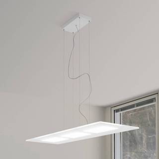 👉 Hang lamp metaal wit a+ warmwit Krachtige LED hanglamp Dublight