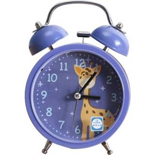 👉 Wekker metalen active Cartoon rinkelen aan het bed van studenten met nachtlampje, kleur willekeurig Deilvery