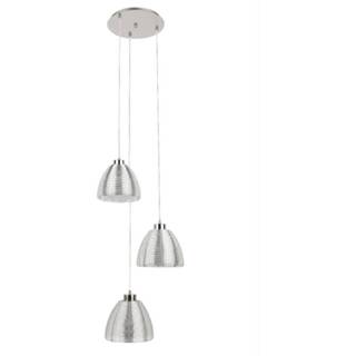 👉 Hanglamp zilver aluminium modern HighLight Whires 3 lichts - 8718379032004