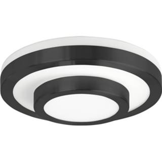 👉 Plafondlamp zwart metaal modern HighLight Master Ø 26 cm - 8718379034503