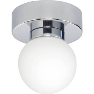 Plafondlamp chroom metaal modern g9 HighLight Pisa 1 lichts rond - 8718379034084