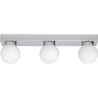 👉 Plafondlamp chroom metaal modern g9 HighLight Pisa 3 lichts balk - 8718379034107