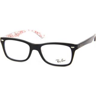 👉 Leesbril zwart wit Ray-Ban RX5228-5014-50 zwart/wit