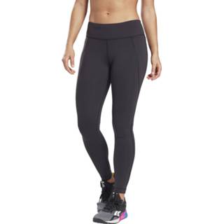 👉 L vrouwen zwart Reebok Ts lux tight gi4987 4064047961768