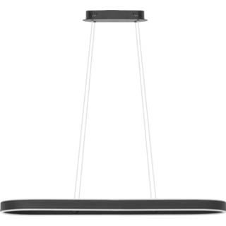 Hanglamp zwart metaal modern LED gentegreerd HighLight Eclipse - 8718379032905