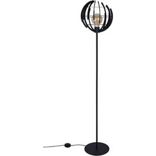 👉 Design vloerlamp zwart staal Ztahl Terra - 8720195230298