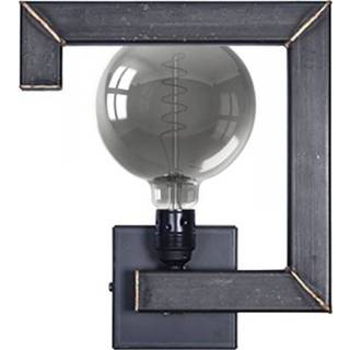 👉 Design wandlamp staal behandeld vierkant dustrieel binnen Ztahl Tortona - / koper 8719632668459