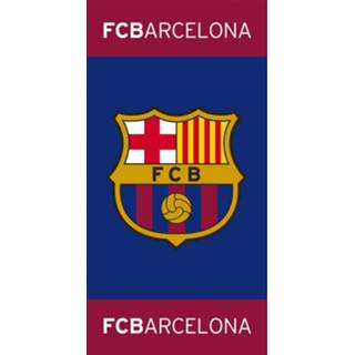 👉 Strandlaken blauw Fc Barcelona Logo - 75 X 150 Cm 3272760449291