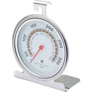 👉 Oventhermometer RVS zilverkleurig Luxe - Masterclass 5028250150639