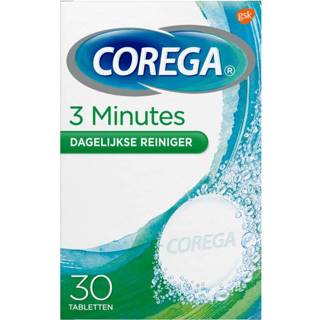 👉 Gebitsprothese verzorgingsproducten gezondheid Corega 3 min reinigingstabletten voor de 5701007034917