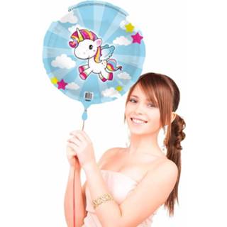 👉 Folie active ballon met helium eenhoorn