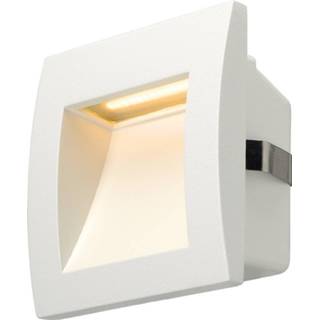 👉 Buiten wandlamp aluminium wit LED gentegreerd s moderne SLV Downunder Out - 4024163148078