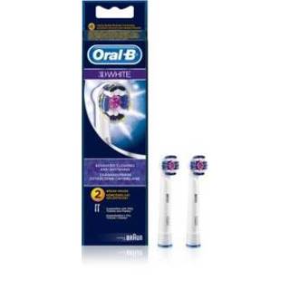 👉 Opzetborstel wit Oral-B 3D White 2 stuks