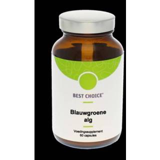 👉 Blauwgroene active Best Choice Algen 60 capsules 8713286013153
