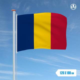 👉 Vlag active Tsjaad 120x180cm 7424949831847