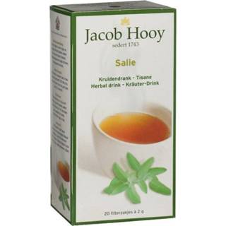 👉 Theezakje active Jacob Hooy Salie Theezakjes 20 stuks 8712053352334