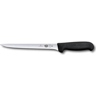 👉 Fileermes RVS zwart 20 Cm - Victorinox 7611160502155