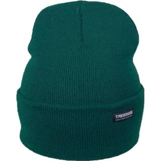 👉 Beanie active groen Leaf - Donkergroen 9506816653313