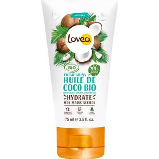 👉 Hand crème active 6x Lovea Biologische Handcreme Kokos 75 ml