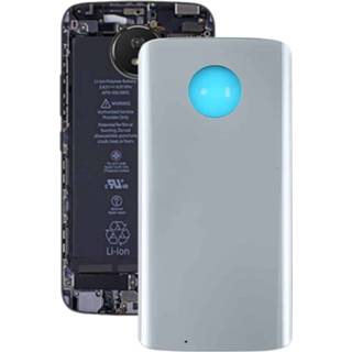 👉 Batterij zilver active Back Cover voor Motorola Moto G6 (Zilver)