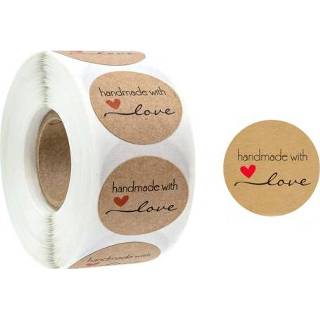 👉 Kraftpapier active 10 STKS Verzegelende Stickers Handgemaakte Baketiketten Vakantie Geschenkverpakkingen Decoratie, Grootte: 2,5 cm / 1 inch (B-06)