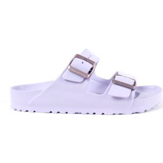 👉 Purper EVA vrouwen roze Birkenstock Arizona purple fog narrow 4043734966965