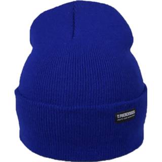 👉 Beanie active blauw Midnight blue - 9509946638632