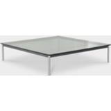 👉 Salon tafel glas Cassina LC10-P Salontafel, glazen blad, 140 x cm