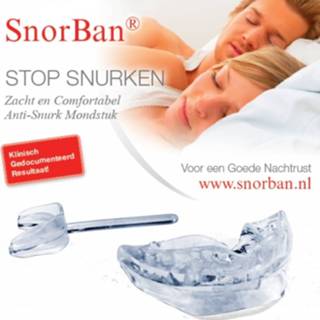 👉 Anti-Snurkbeugel gezondheid Snorban Anti-Snurk Beugel 795234234016