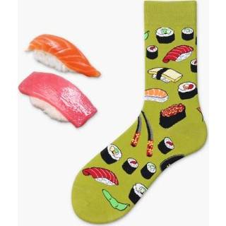 👉 Sokken active 5 paar fruitvoedsel korte grappige katoenen (sushi)