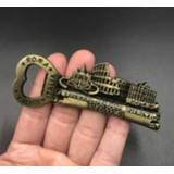 👉 Koelkast metaal active Architecturaal Landschap Magnetische Stickers Woondecoratie (Gladiaran Flesopener)