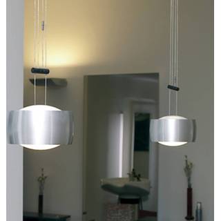 👉 Hanglamp mat zilver Hoogwaardige GRACE, 2-lichts