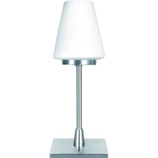 👉 Tafellamp mat nikkel staal metaal modern g9 HighLight Oscar Touch - 8718379019050