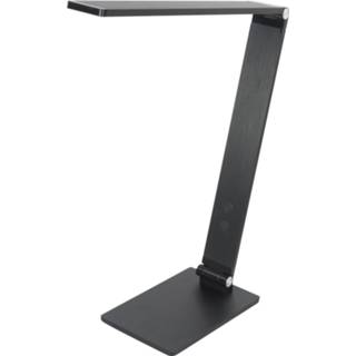 👉 Tafellamp zwart metaal modern LED gentegreerd HighLight Optimus - 8718379035937