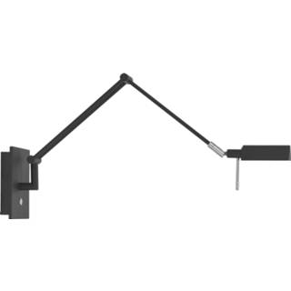 👉 Wandlamp zwart metaal modern LED gentegreerd HighLight Mini Bari - 8718379031809