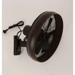 👉 Zwart Wandventilator Breeze, Ø 41cm,