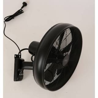 👉 Zwart brons geolied Wandventilator Breeze, Ø 41cm, brons/zwart